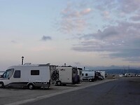 Geliefde plek bij camperaars…..