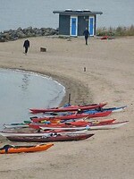 Urk heeft een eigen strand…..