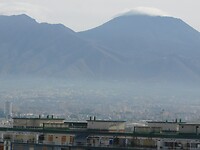 Napels met de Vesuvius….