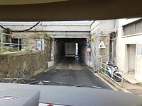 Hier passen we gelukkig wel door….