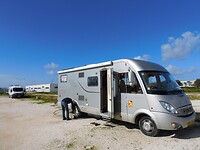 Parking La Saline in Trapani…..