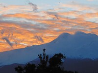 Buona notte Etna……