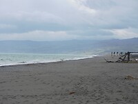 Het eenzame strand…..