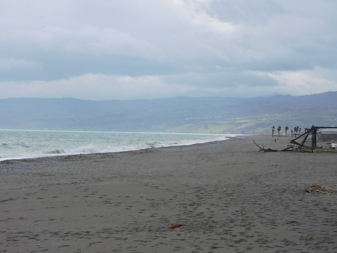 Het eenzame strand…..