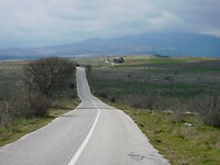 Route richting Amfipoli…..