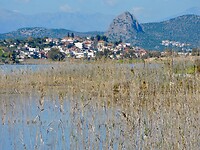 De lagune van Vivári…..