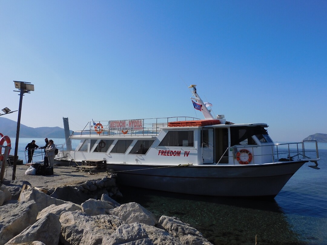 Bootje naar Hydra….