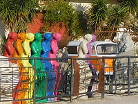 Kunst langs de weg…..