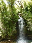 De waterval bij Platanistos….