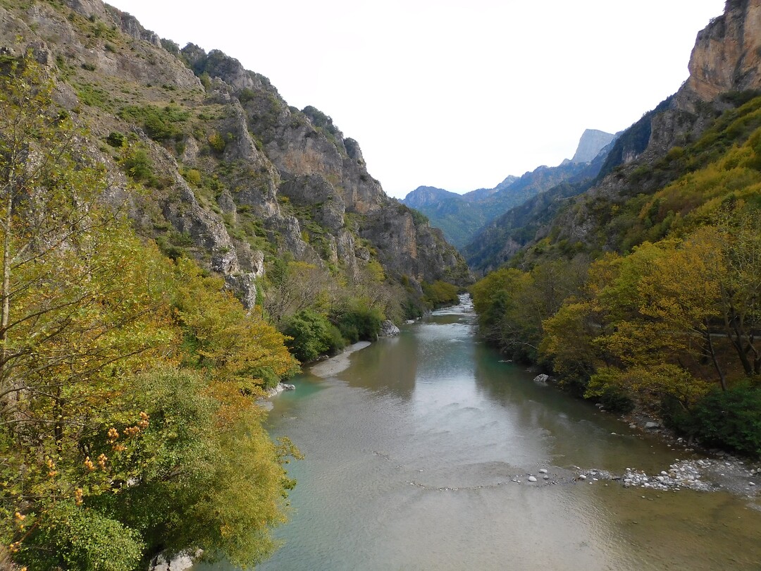 De Aoos rivier….