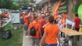 Weg bij het festival Travnik