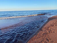Warren River meets ocean