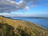 Salt Mountain top view