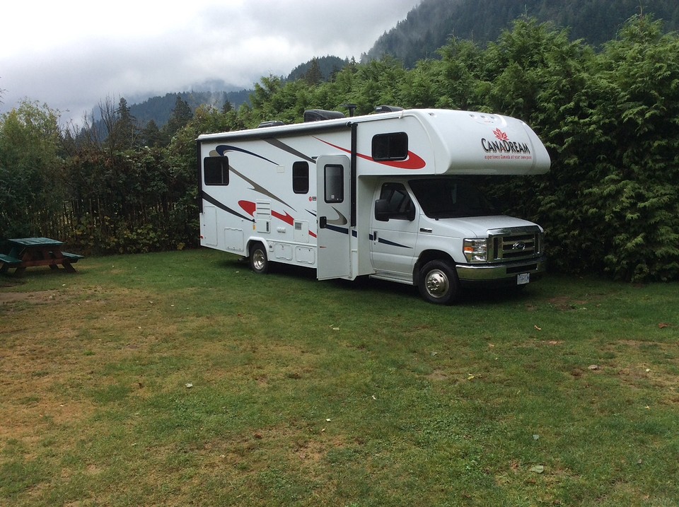 Hope, camping Wild Rose