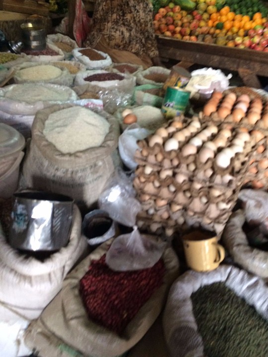 Lokale markt in Eldoret