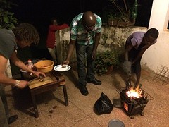 Barbecue met sinterklaas
