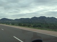 on the road