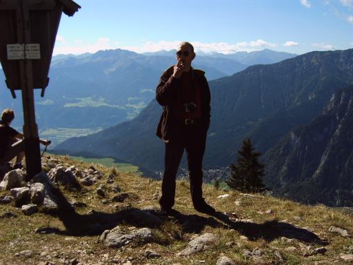 Man on the mountain