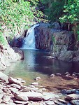 Crystal cascade