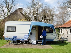 de JdB dame komt langs