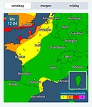 Slecht weer voorspeld
