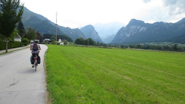 Ennsradweg ingang Gesäuse 25-7-2014