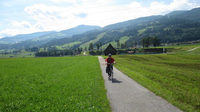 Ennsradweg Schladming naar Ardning 24-7-2014