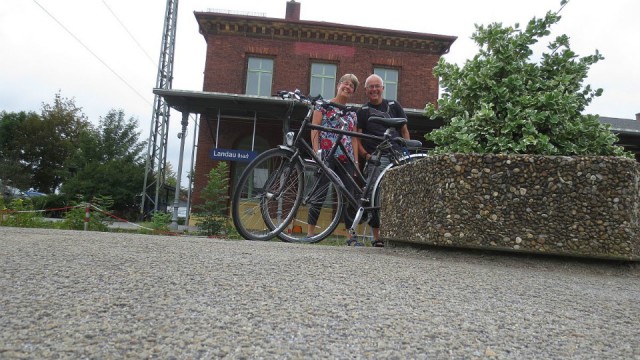 Fietsen Landshut - Landau 29-7-2014