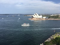 Opera House vanaf Harbour Bridge
