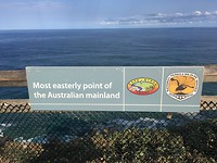 Most Easterly point of Australië mainland