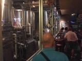 De brouwerij bij het restaurant in Fulton St