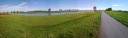 Panorama foto dijk naar Den Bosch