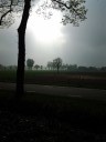 Mooie donkere lucht omgeving Vessem, Nederland
