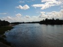 Mooi uitzicht van de rivier de Loire
