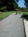 Pup in actie, was een leuke wedstrijd. Denk dat ik een setje ballen meeneem, leuk voor onderweg