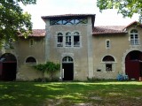 Onze slaapplaats naast het kasteel in Saint Astier