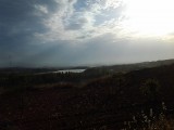 Zag er even dreigend uit, maar daarna zon en zon en nog eens zon!