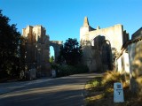 Een oude burcht onderweg naar Boadilla del Camino
