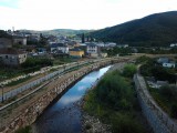 Overzicht van het stadje Villafranca del Bierzo