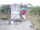 Het begin van Galicie, hoog op een berg.