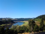 De rivier Miuno in Portomarin
