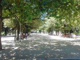 Zondagmiddag mooi weer in een park in Santiago