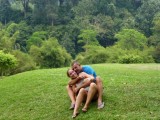 In de botanische tuin