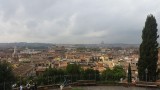 In de verte Vaticaan stad