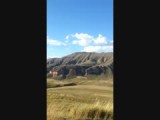 De beruchte berg van de wandeling