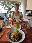 Laatste keer Thais eten hotel Koh Samui