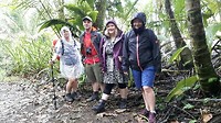 Wandeling Tortuguero National park in de regen
