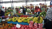 Plantanos en zoete aardappels