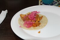 Tortilla met kip en zuur