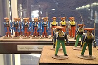 Miniatuur van papier en kurk